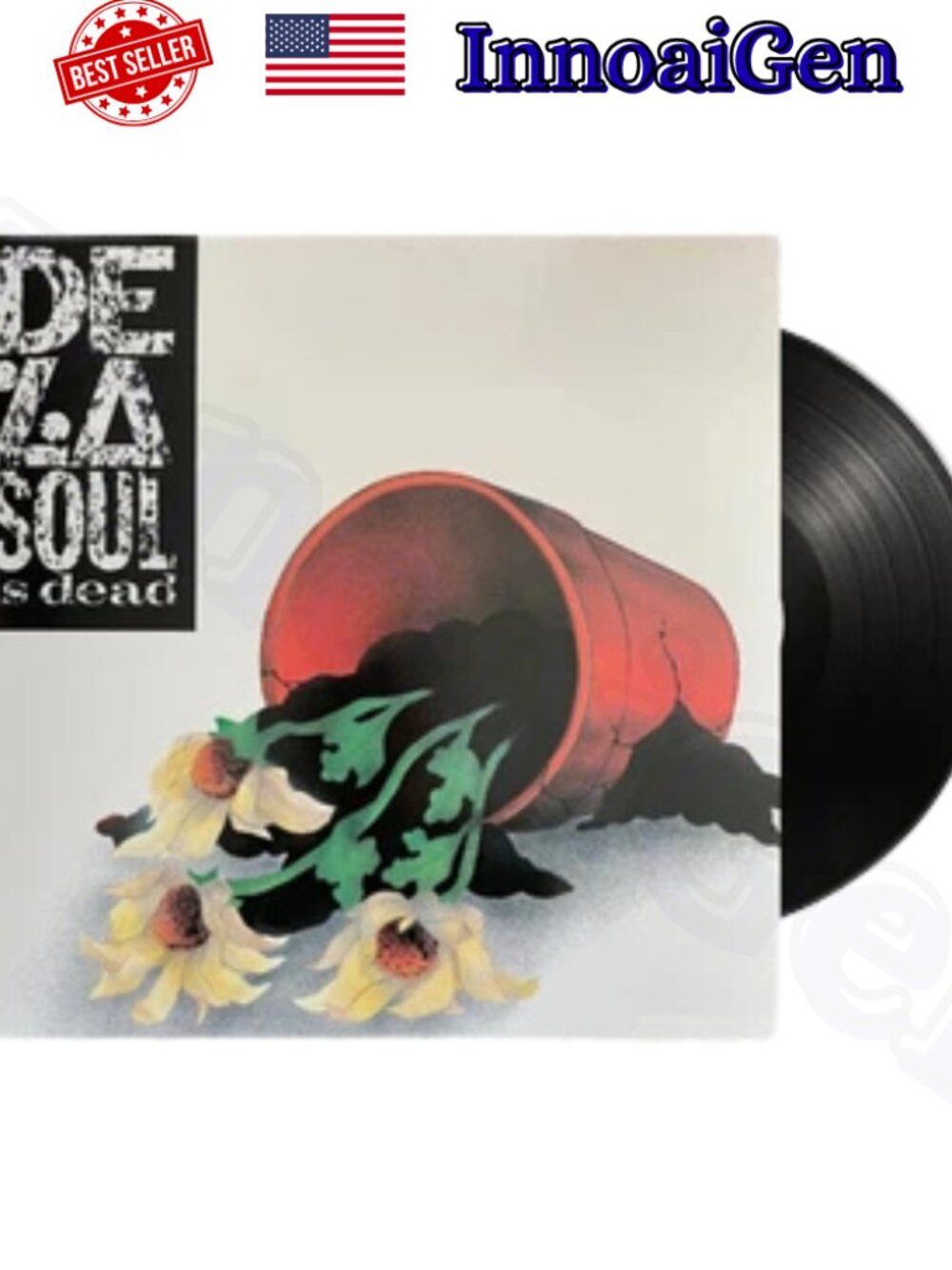 De La Soul Is Dead Vinyl LP Record 2023 Reissue Hip Hop Classic Chrysalis Good